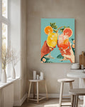 Preppy Martini Bar Canvas Art: Trendy Cocktail Wall Decor