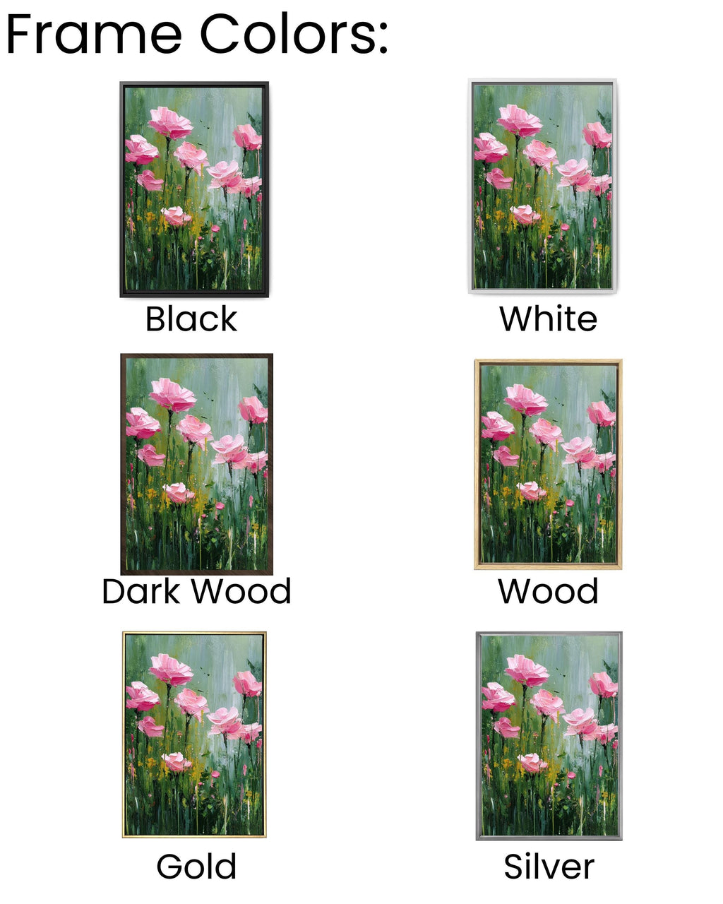Textured Pink Rose Painting Print | Abstract Floral Canvas Wall Art