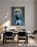Spiritual Y2K-Inspired Prints Featuring Futuristic and Mystical Designs, Digital-Age Aesthetics, Cosmic Symbols, Modern Wall Art